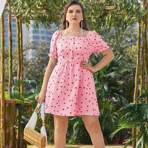 NWT Valentines Pink Heart Dress 💕